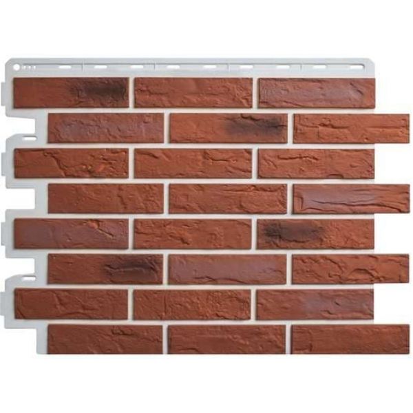 Фасадные панели (цокольный сайдинг)   Кирпич рижский - 04