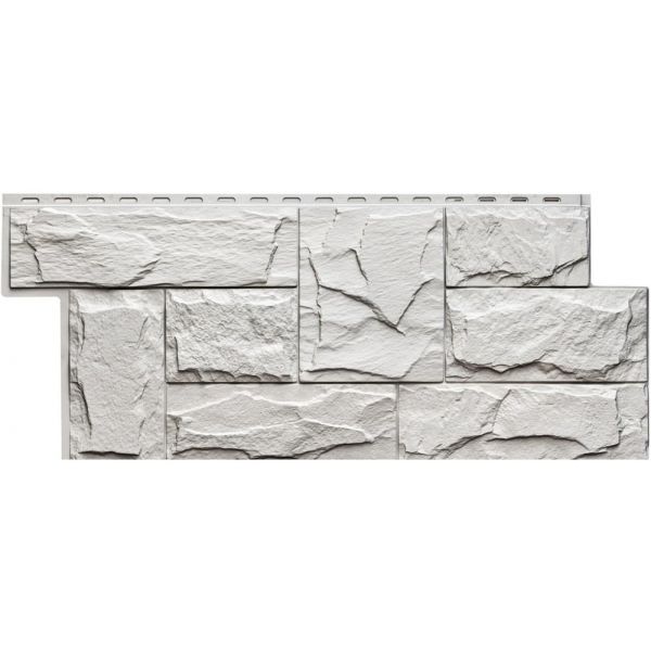 Фасадные панели СЕРИЯ Гранит Леон - Белый