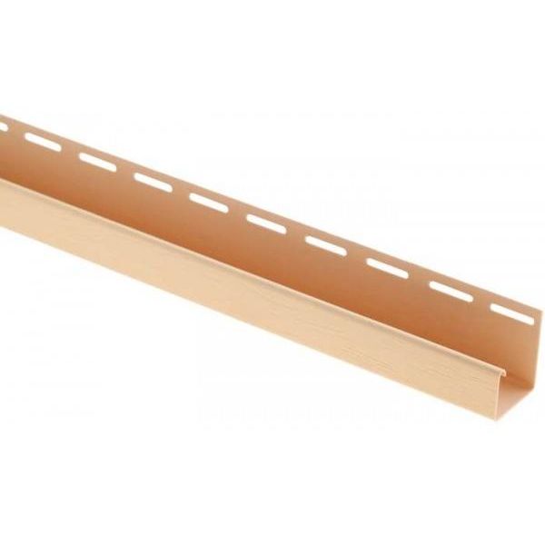 J-профиль Люкс Крашенный, T-15, ВН, Золотистый