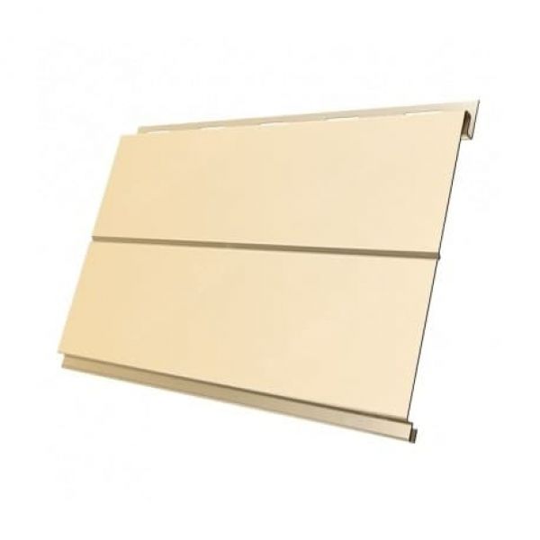 Металлический сайдинг Вертикаль (line) Satin 0.45 Cветлая слоновая кость