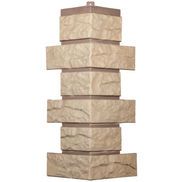 Угол Лондон Брик Кирпич - Желтый