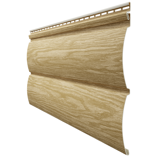 Виниловый сайдинг - серия LUX Блок-Хаус D4,7T,( под бревно) Зрелый каштан