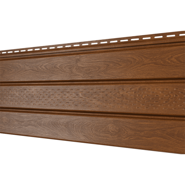 Софит перфорация по центру Дуб Золотой