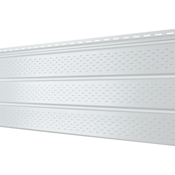 Софит PRO Классический с полной перфорацией Белый