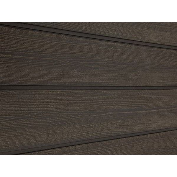 Фасадная доска ДПК SORBUS Темно-Коричневая Радиальная