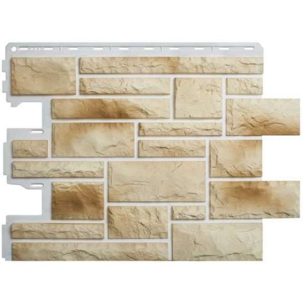 Фасадные панели (цокольный сайдинг)   Камень пражский 04