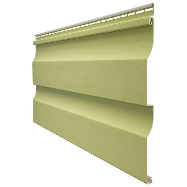 Виниловый сайдинг - серия PREMIUM D4,5D,(Корабельный брус) Олива