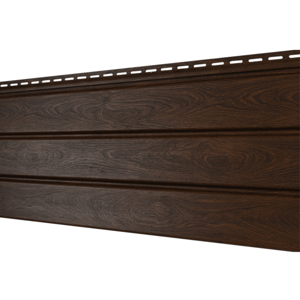 Софит без перфорации Орех тёмный