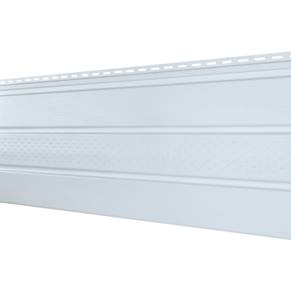 Софит Классический, перфорация по центру Белый