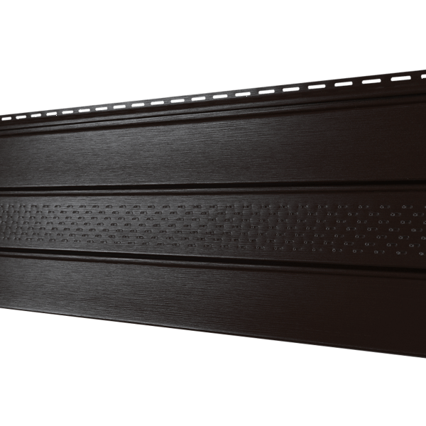 Софит PRO Классический перфорация по центру Коричневый