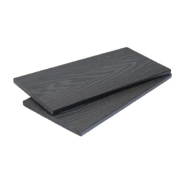 Доска универсальная ДПК 3D+3D, двухсторонняя заборная Чёрный