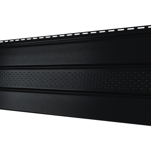 Софит PRO Классический перфорация по центру Чёрный