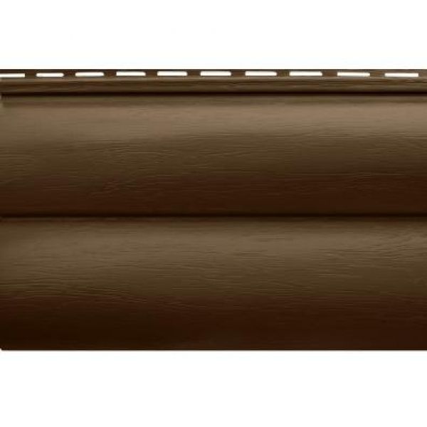 Сайдинг Blockhouse Bh-02 (Блокхаус), Орех тёмный