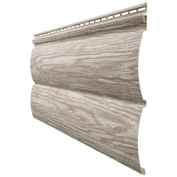 Виниловый сайдинг - серия LUX Блок-Хаус D4,7T,( под бревно) Орех