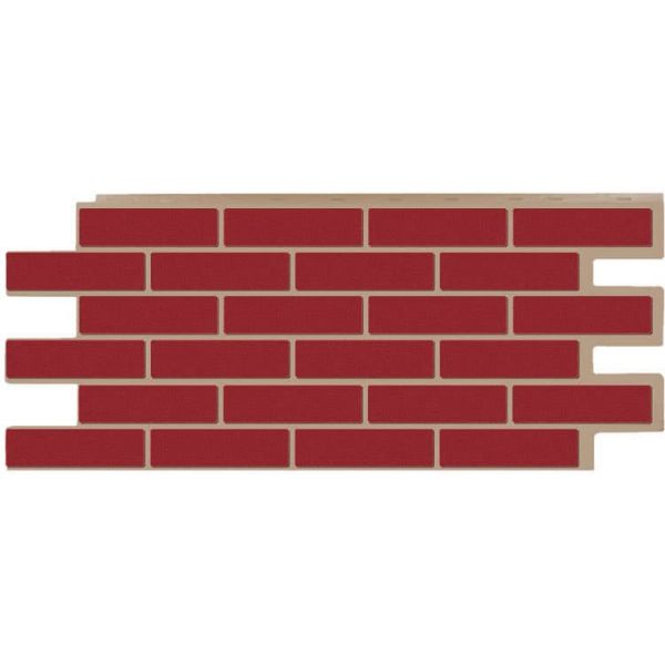 Фасадные панели СЕРИЯ кирпич Модерн - Красный